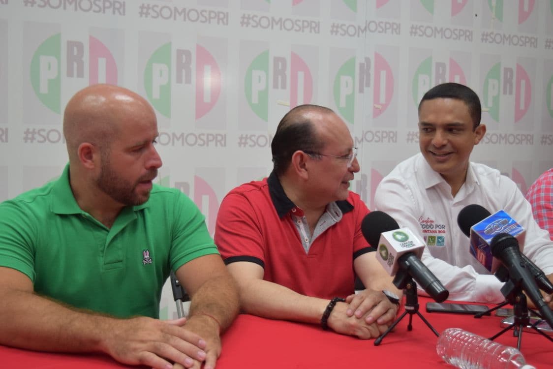 Mario Machuca, candidato del PRI-PVEM-Panal para Benito Juárez