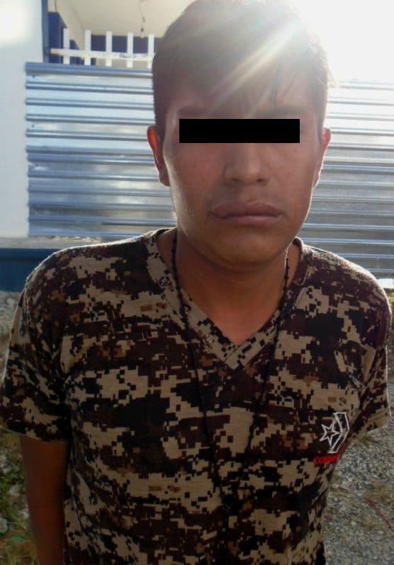 Atrapan a narcomenudista guatemalteco en El Crucero