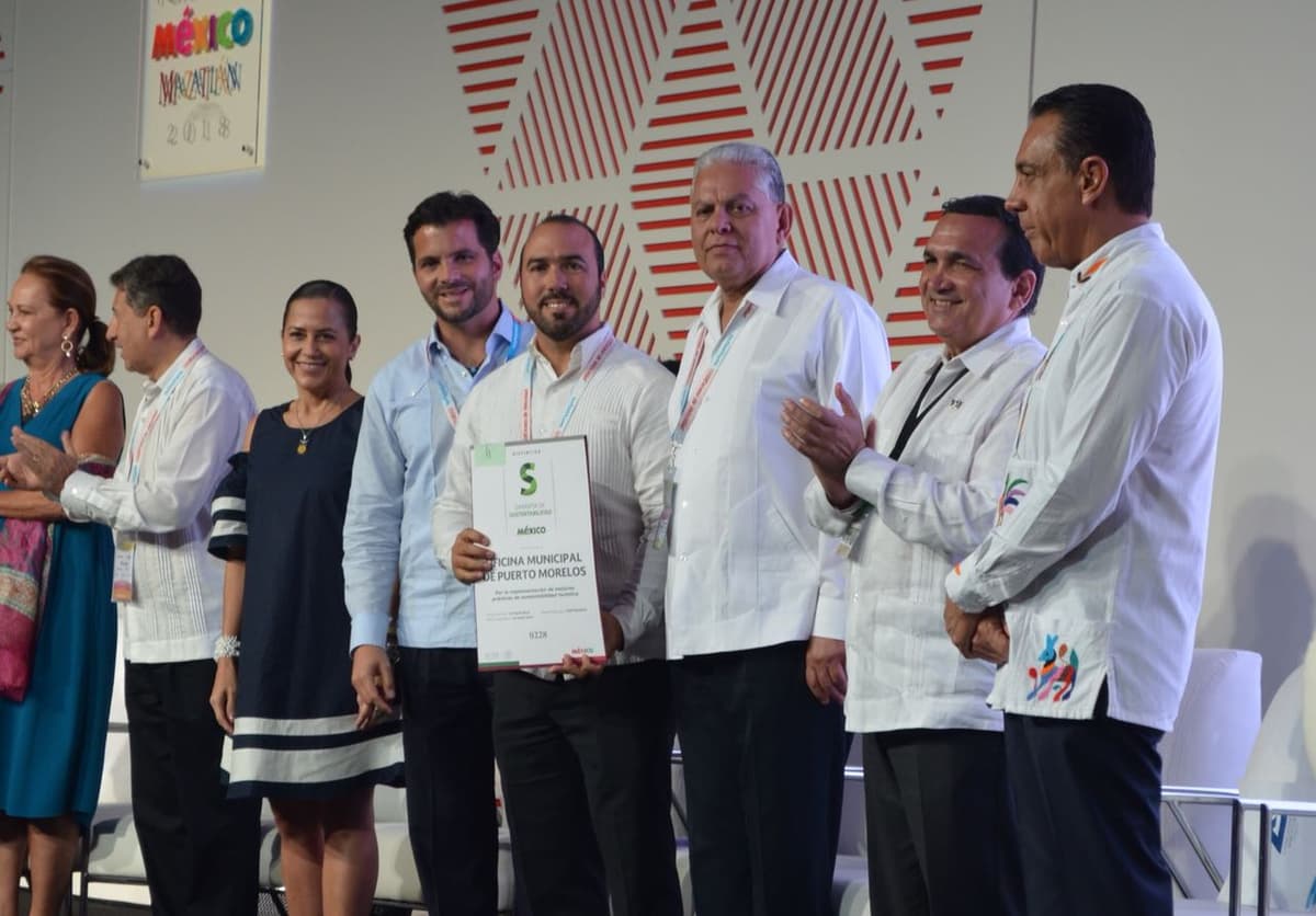 Galardona la Sectur al Palacio Municipal de Puerto Morelos por sus prácticas sustentables