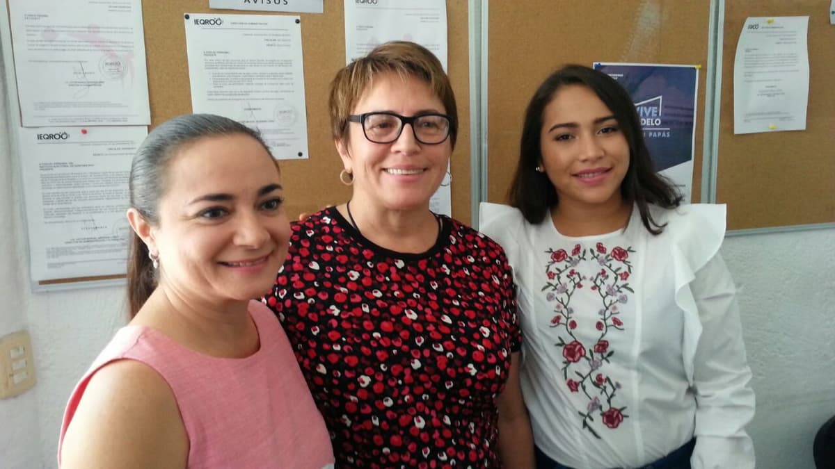 Laura Beristain, con registro "patito" ante el Ieqroo