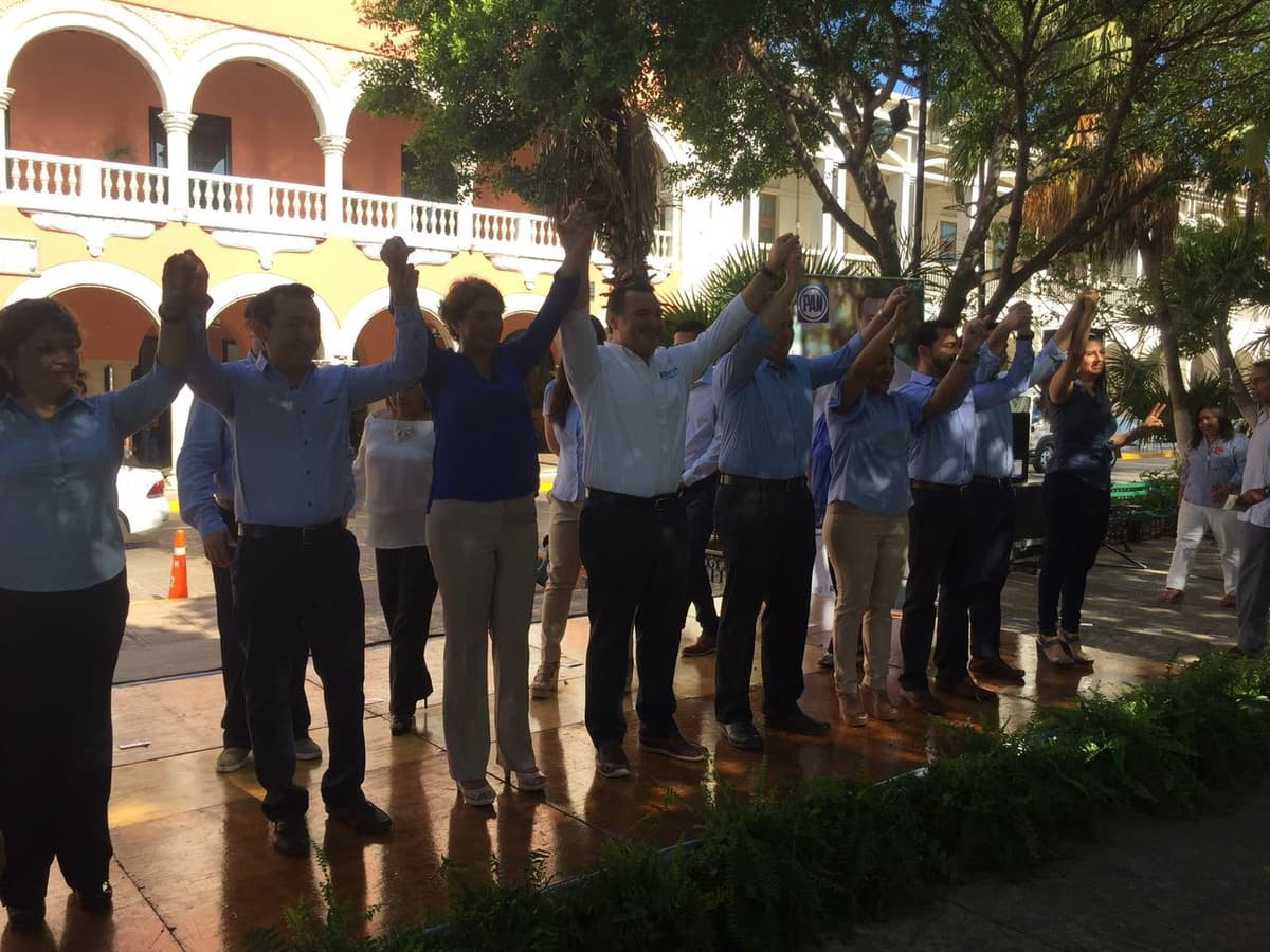 Arranca Renán Barrera campaña en icónico lugar de Yucatán