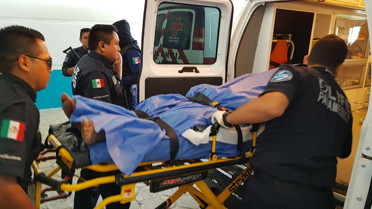 Baleado en la invasión de Puerto Morelos
