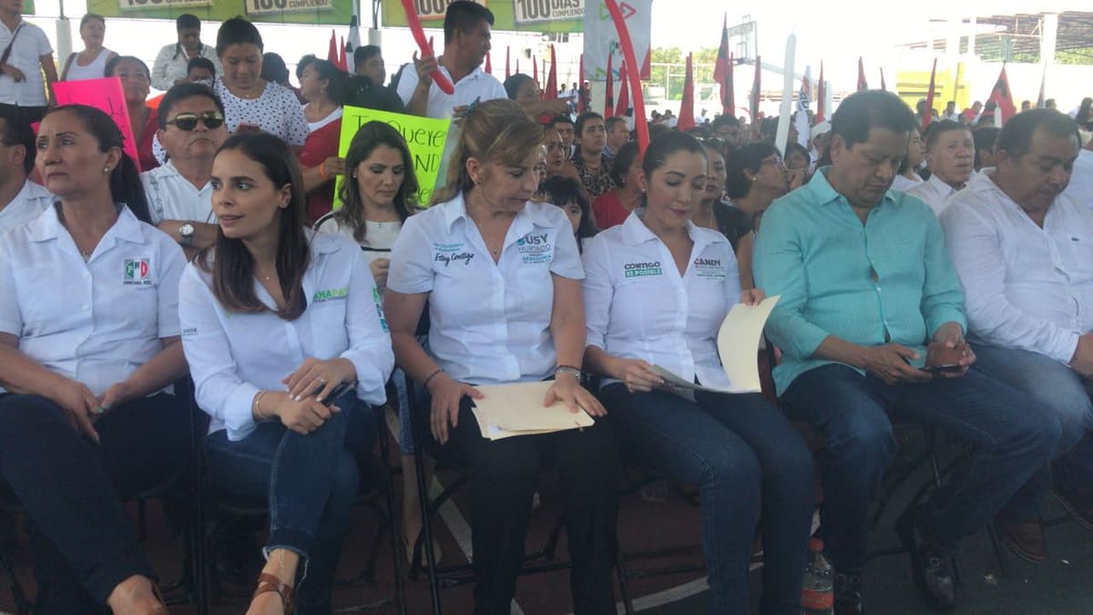 Arrancan campaña Susana, Candy y Ana Paty Peralta