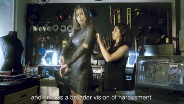 Esta es la prenda que refleja el acoso que viven las mujeres en tiempo real