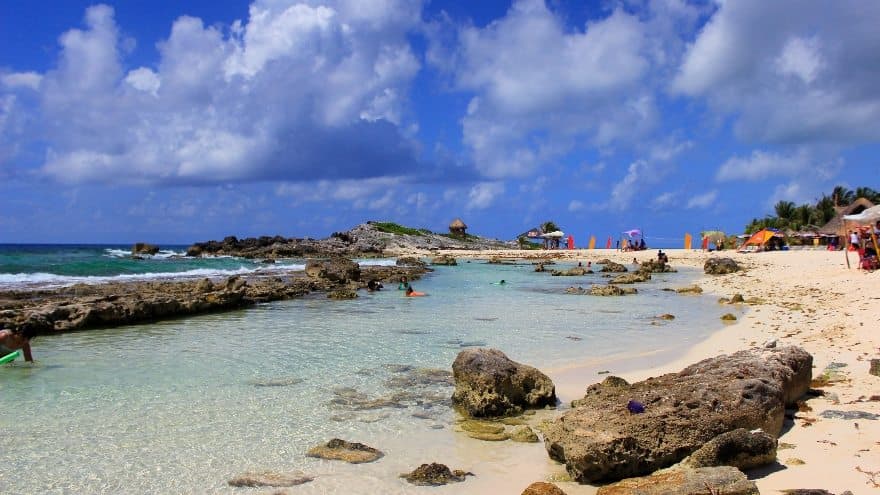 Playa Chen Río, una alberca natural en Cozumel