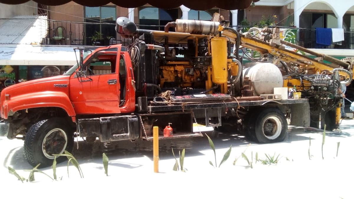 Reportan encharcamiento en la zona de Plaza Pelícanos