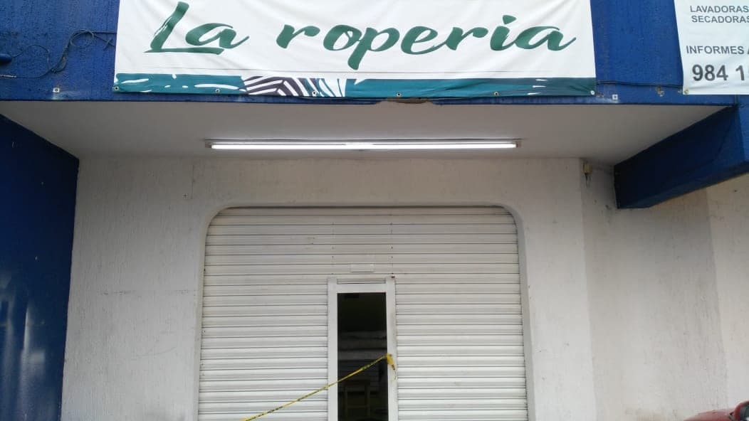 Roban lavandería dos veces en 24 horas