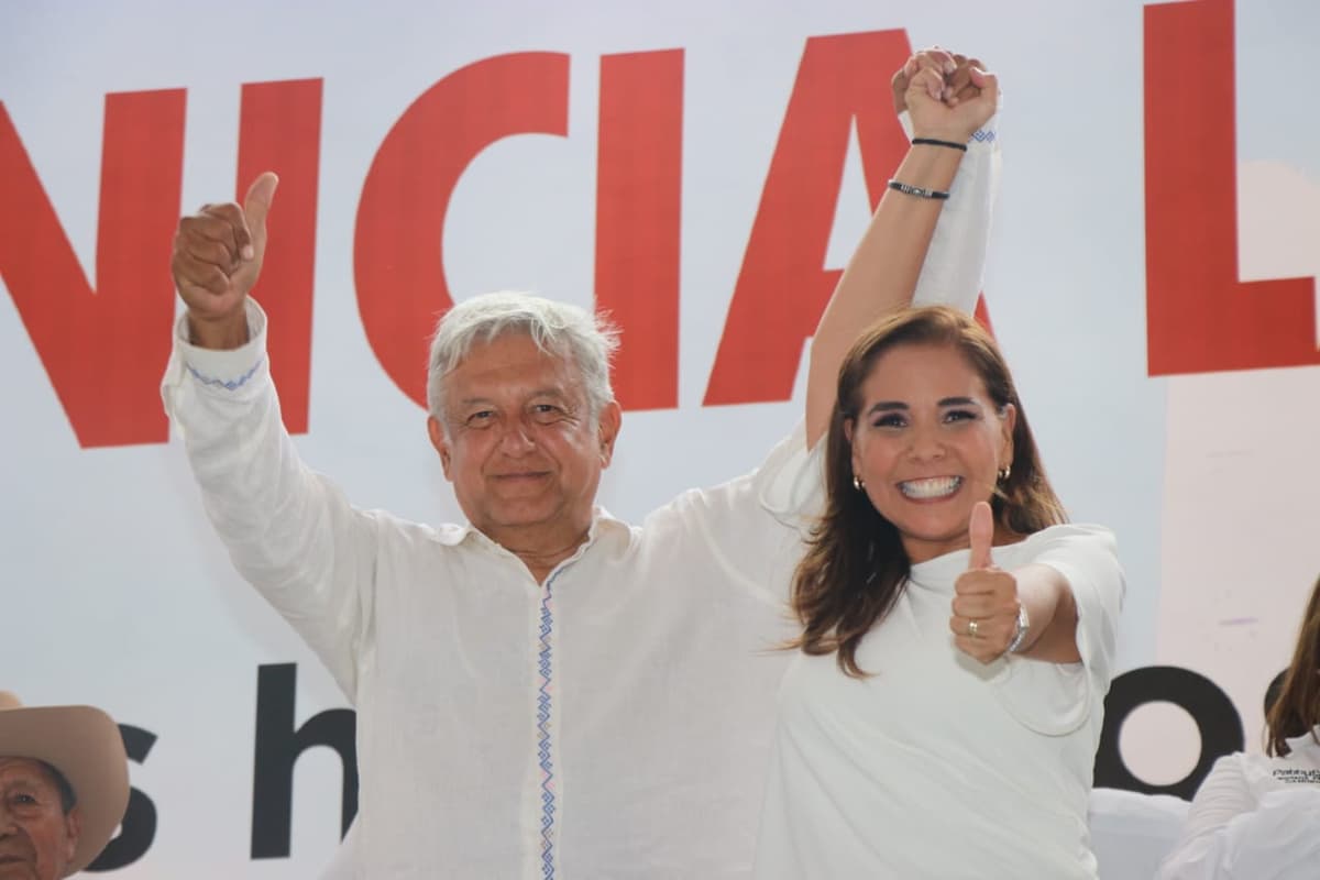 "México cambiará para bien": AMLO y Mara