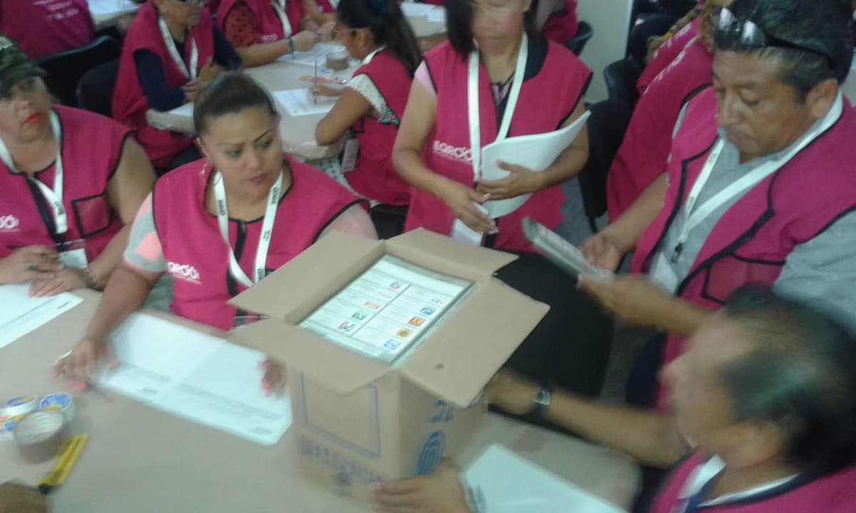 Arranca conteo de boletas en Cancún; tardarán cinco días