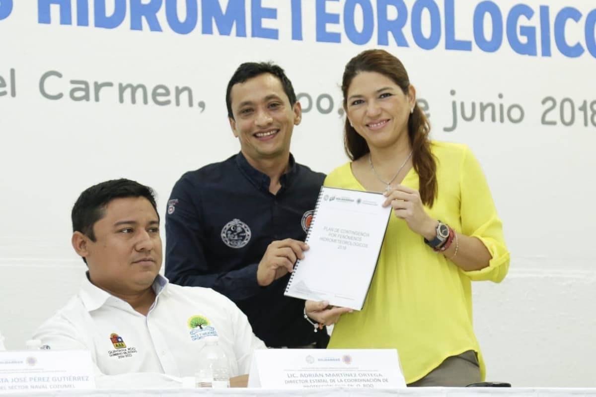 Solidaridad preparado para temporada de huracanes: Samaria Angulo