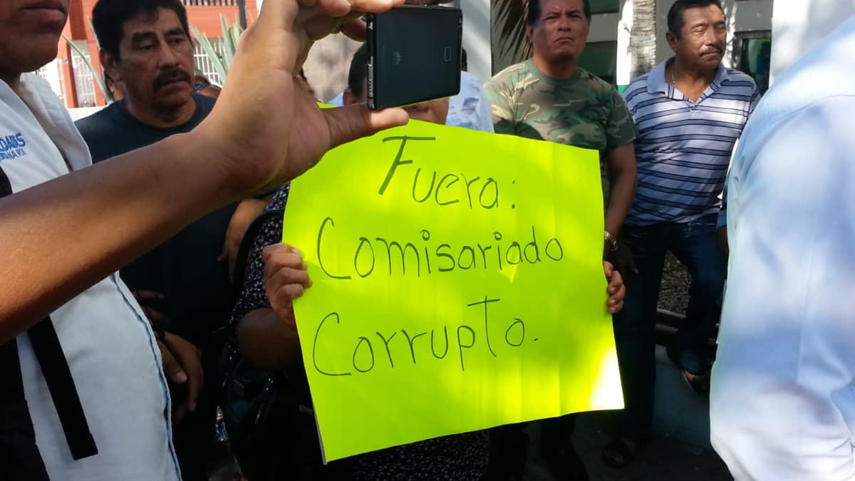 Exigen destitución del comisariado ejidal de Calderitas