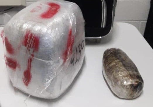 Detienen a sujeto con 4.6 kilos de marihuana