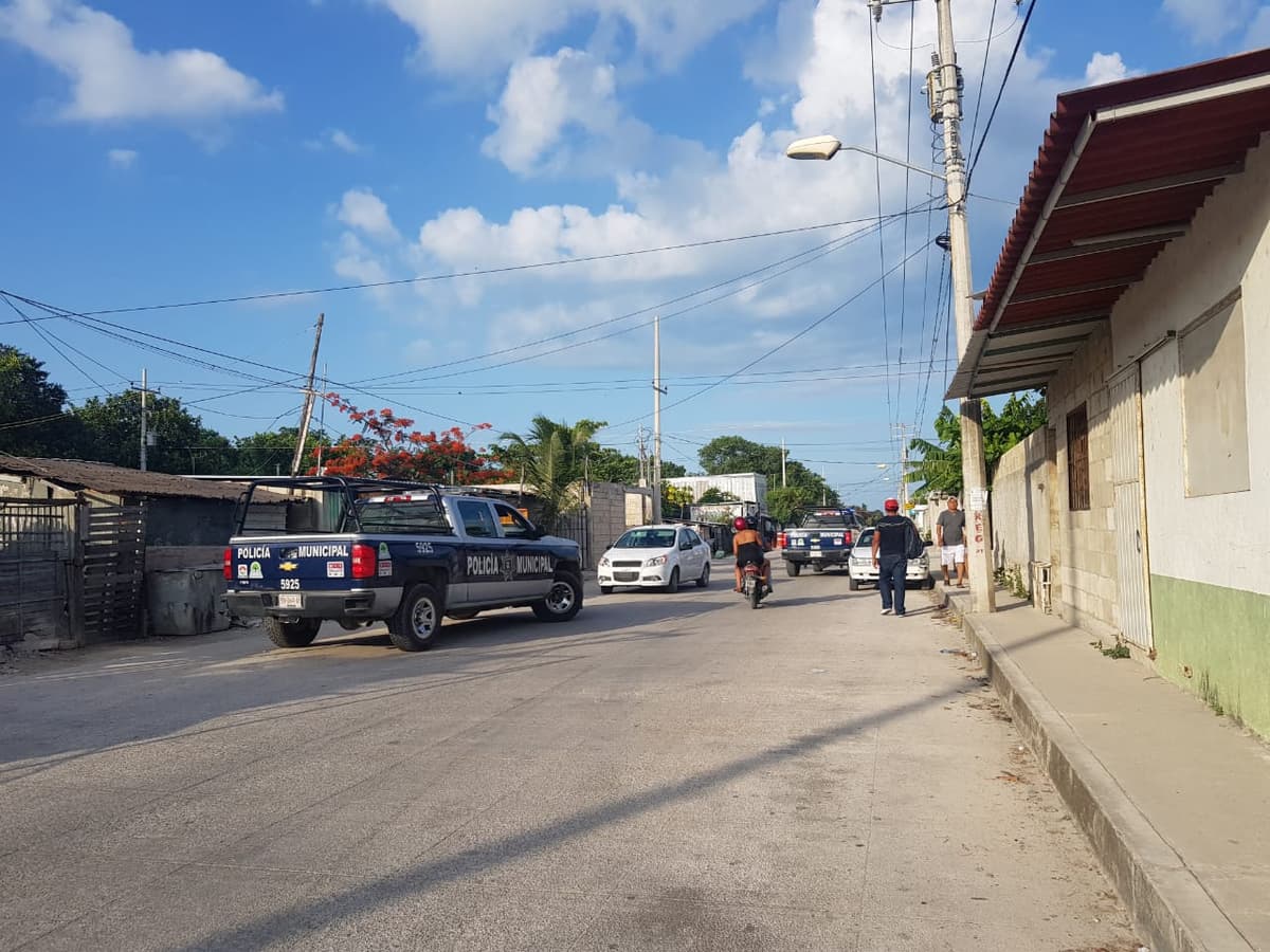 Movilización por reporte de baleado en la Región 234