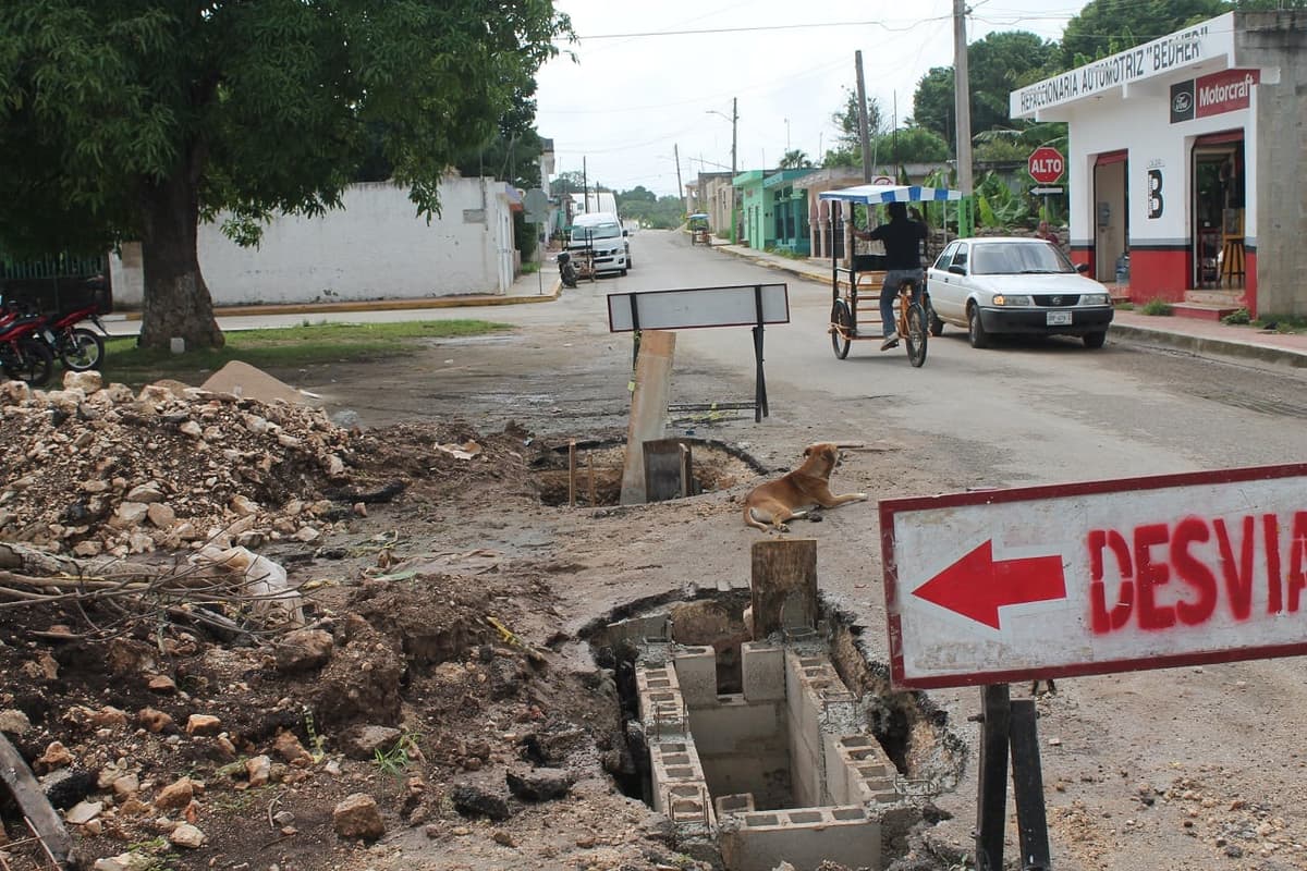 Con lentitud avanza obra de pozos de absorción en Lázaro Cárdenas