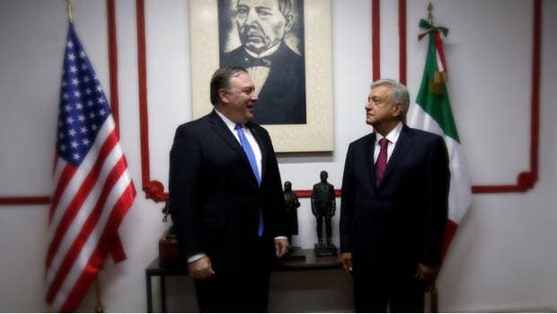 Esto fue lo que hablaron Mike Pompeo y AMLO tras la reunión de hoy