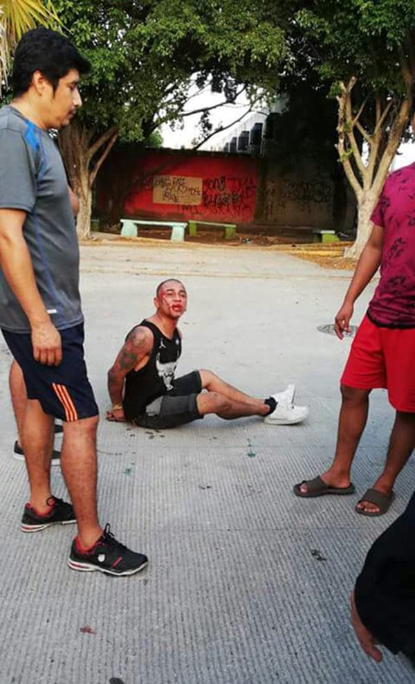 ¡Hacen justicia por su propia cuenta! Agarran a ladrón en Tierra Maya