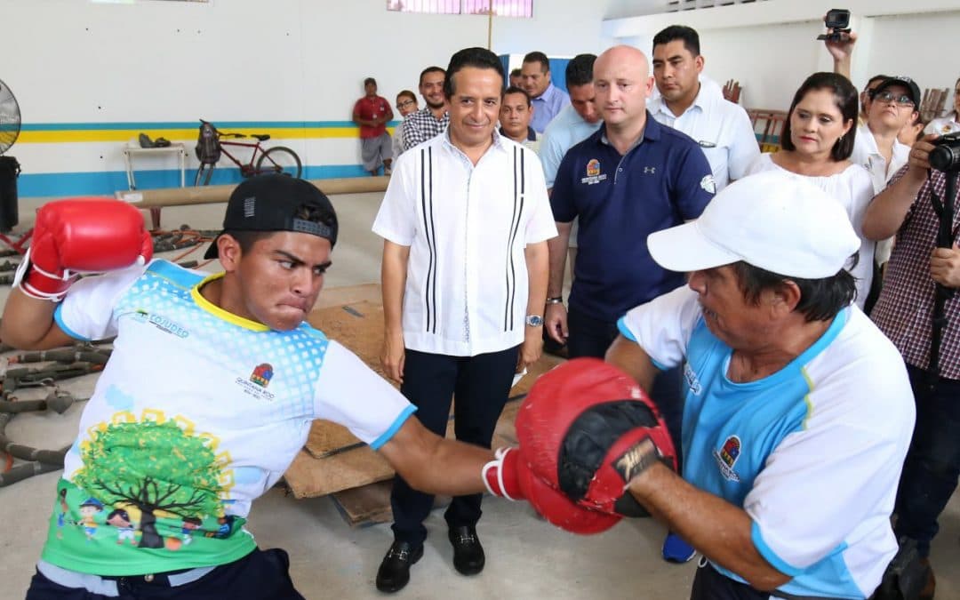 Más de 16.3 millones de pesos invertidos en mejoramiento de instalaciones deportivas