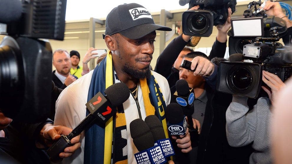 Usain Bolt, a punto de cumplir su sueño de ser futbolista profesional
