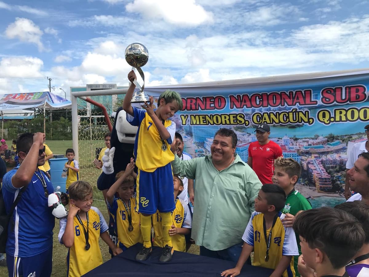 Baja California, campeón del Nacional de Fut Sub-9