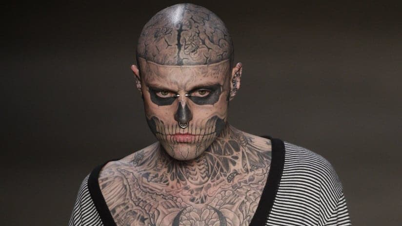 Muere el modelo canadiense "Zombie Boy"