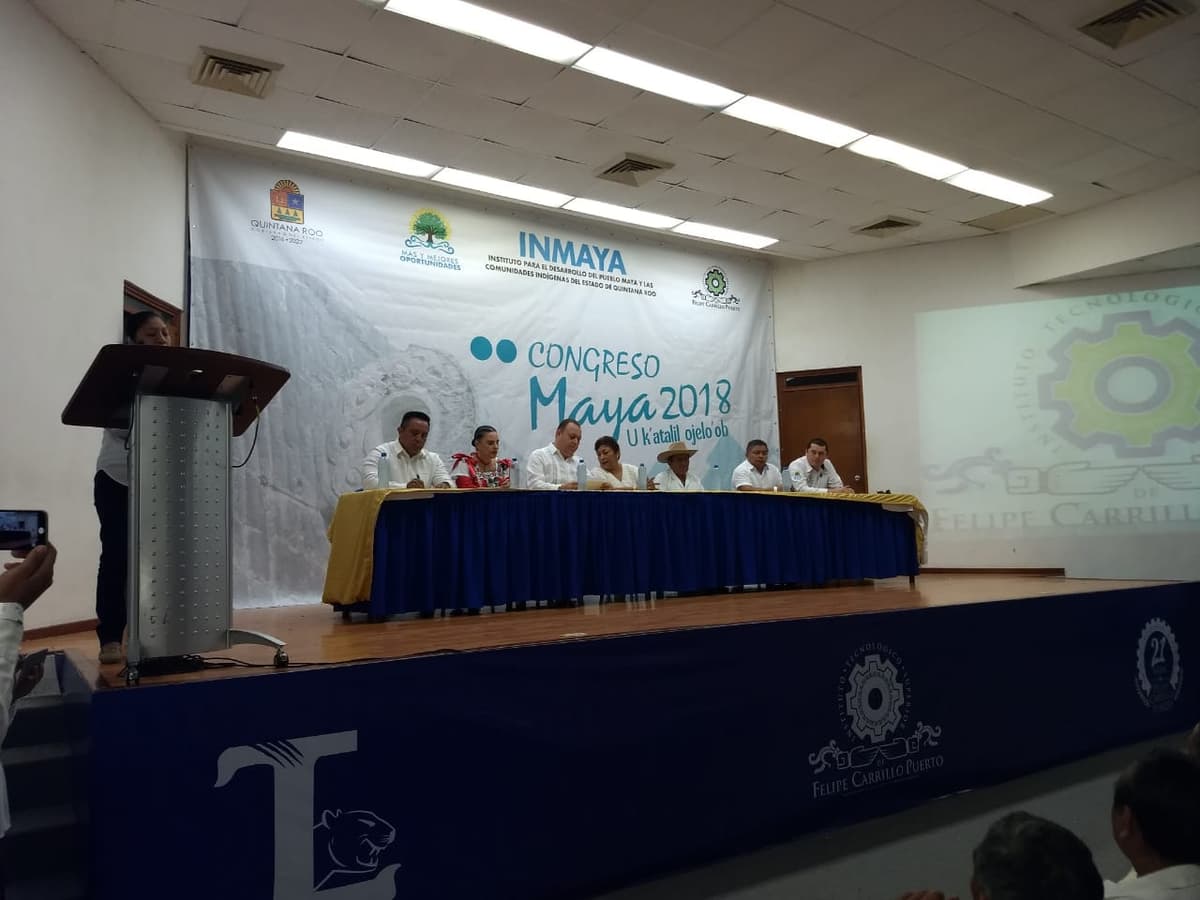 Celebran segundo Congreso Maya en Carrillo Puerto