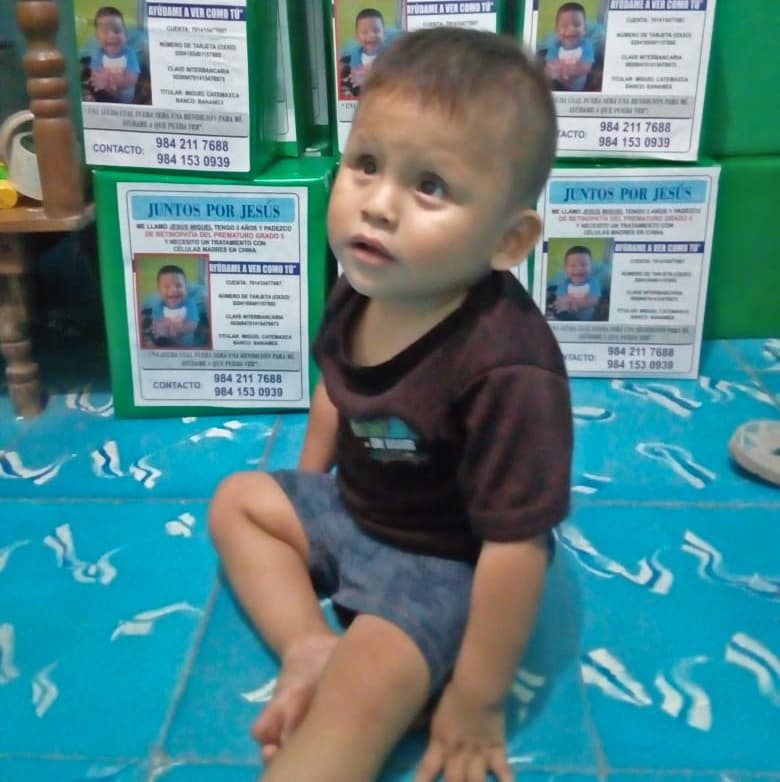 Juntan fondos para niño que necesita implante células madre