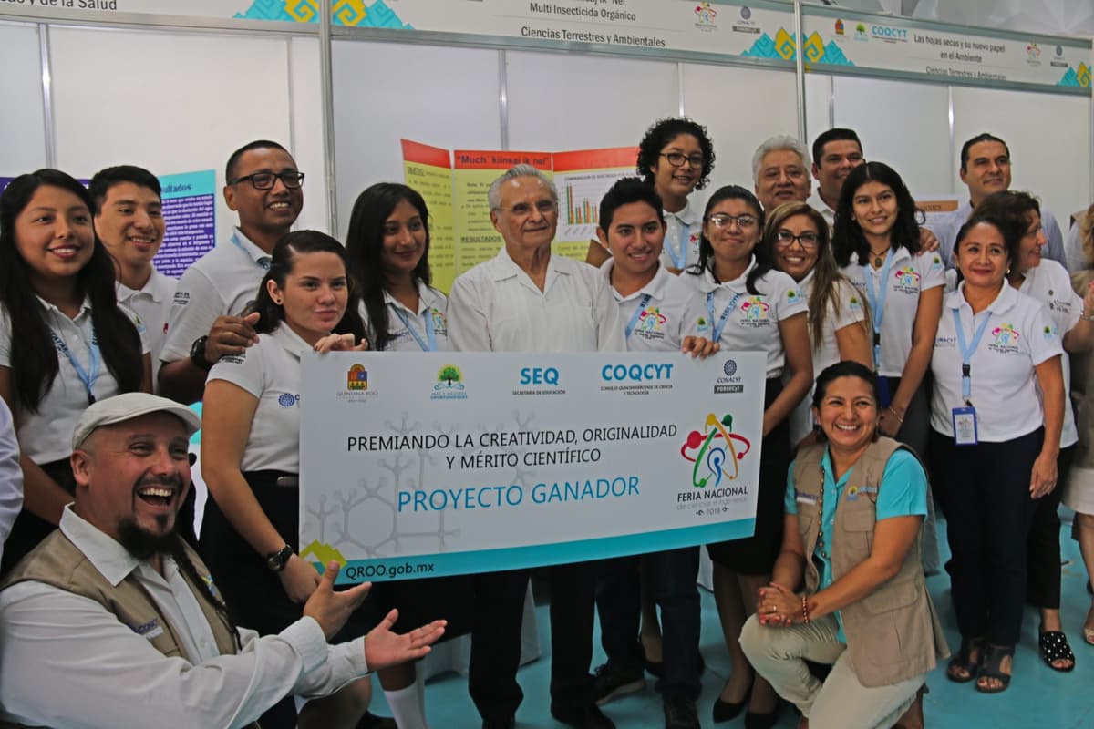 Van a feria nacional de ciencia cinco proyectos quintanarroenses