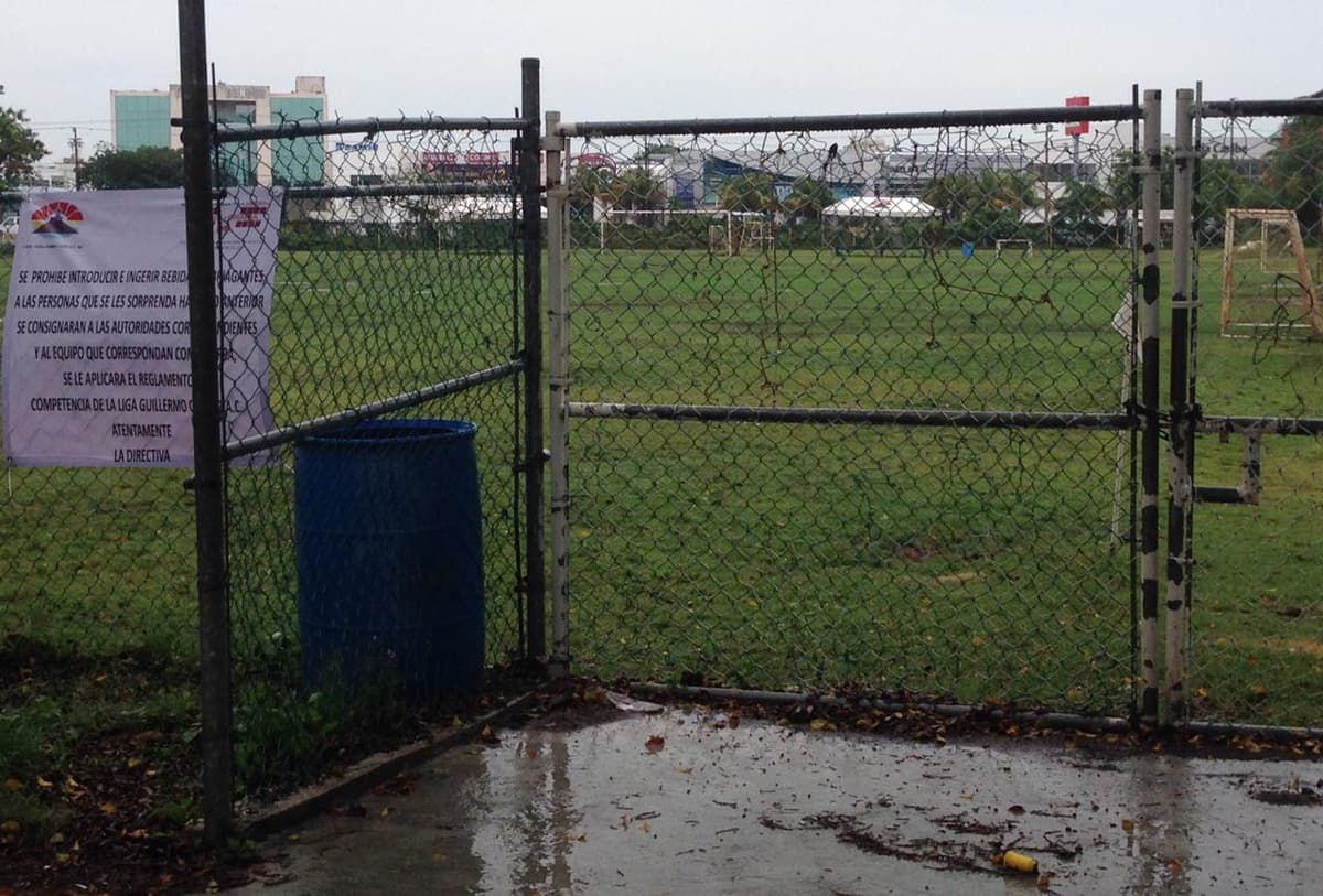 Tormenta paraliza actividades deportivas