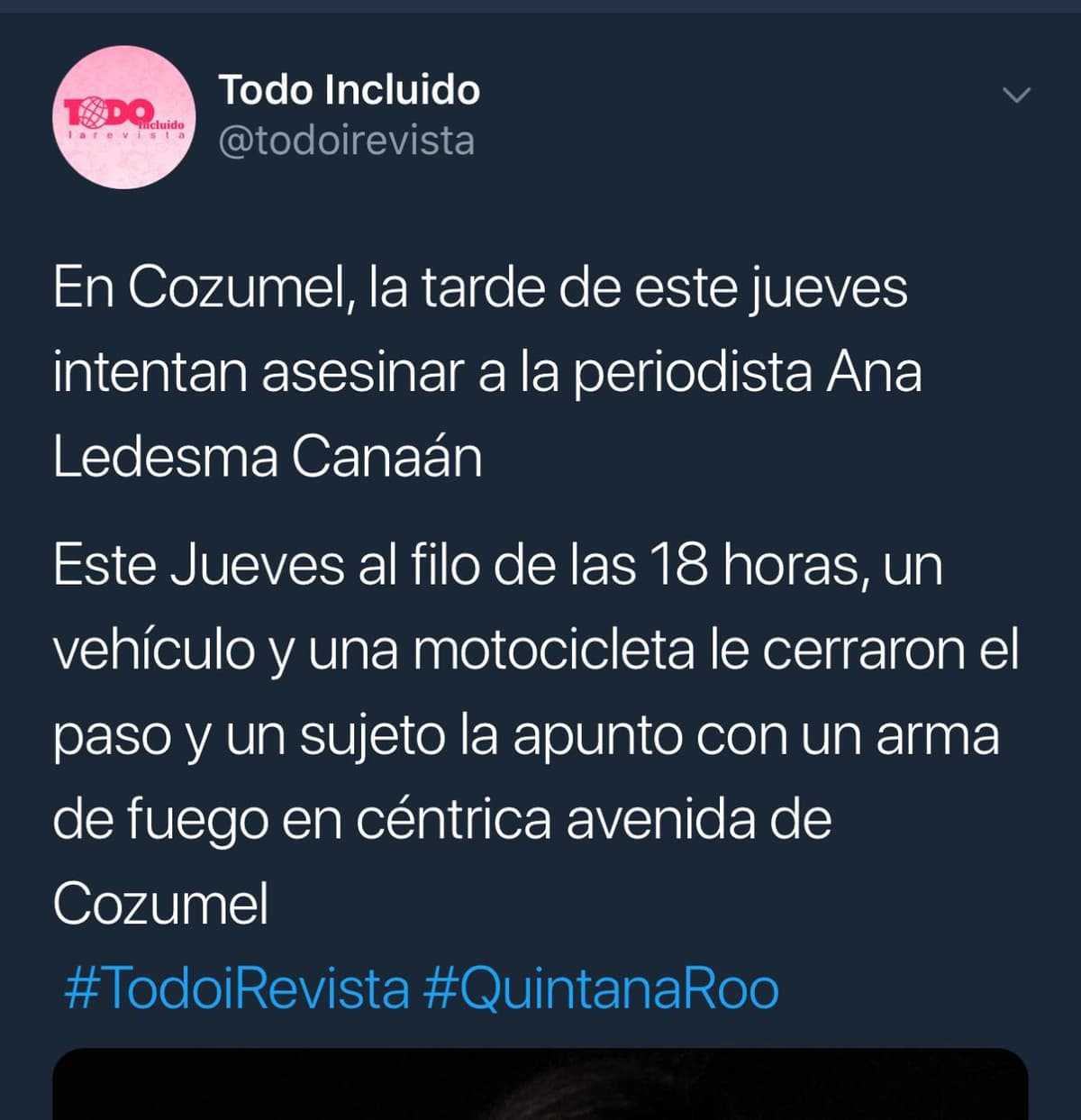 Amenazan con un arma a columnista cozumeleña