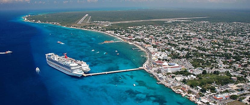 Obras portuarias en Cozumel se encuentran al 90%