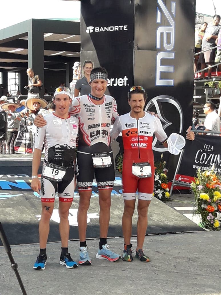 Michael Weiss gana por tercera vez un Ironman en Cozumel