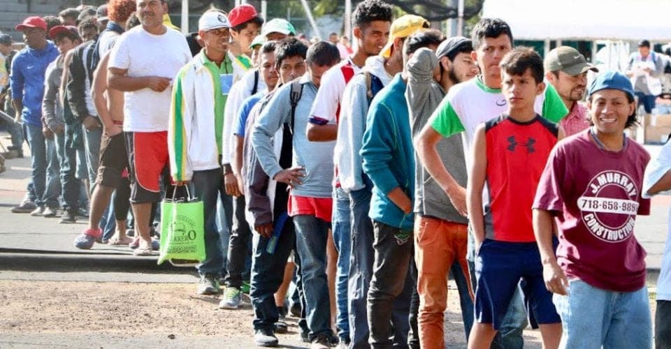 Ya son más de siete mil los migrantes en la CDMX