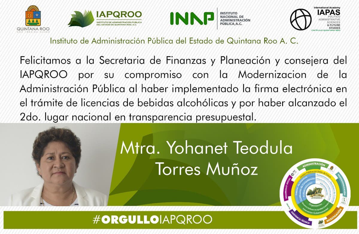 Secretaria de Sefiplan, segundo lugar nacional en transparencia presupuestal