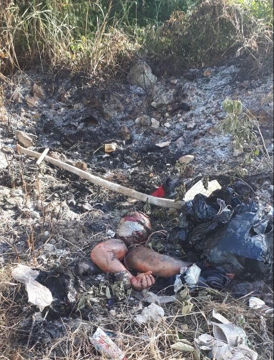 Hallan tres bolsas con restos humanos Benito Juárez