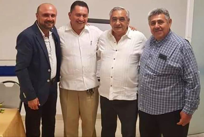 Recibe presidente de CANACO reconocimiento por la Universidad de California, Estados Unidos