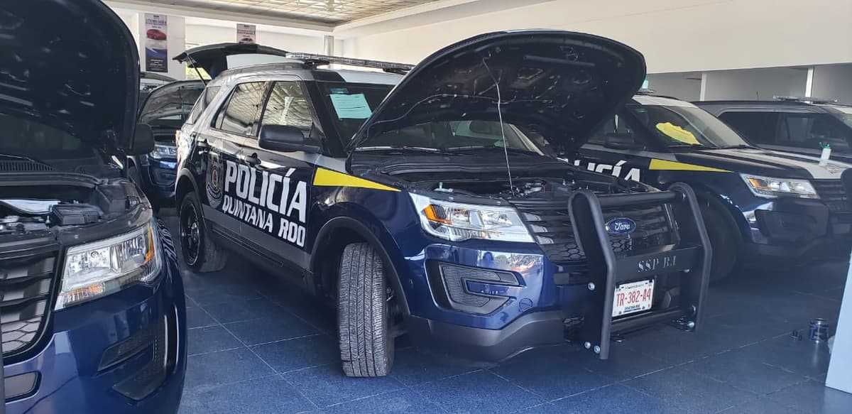 REFUERZAN SEGURIDAD: "Estrena" Mara 76 patrullas de la “Policía de Quintana Roo”