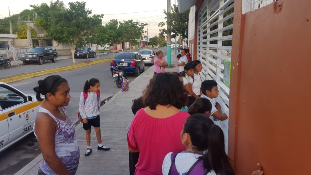 Anuncian cambio de horario en escuelas de Cozumel