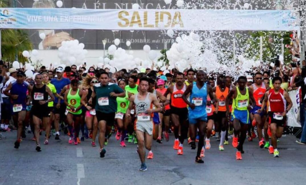 Competirán 4,000 atletas en  Maratón Internacional de Cancún