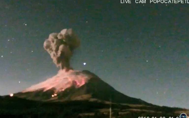 Vidente predijo explosión del Popocatépetl en diciembre del 2018