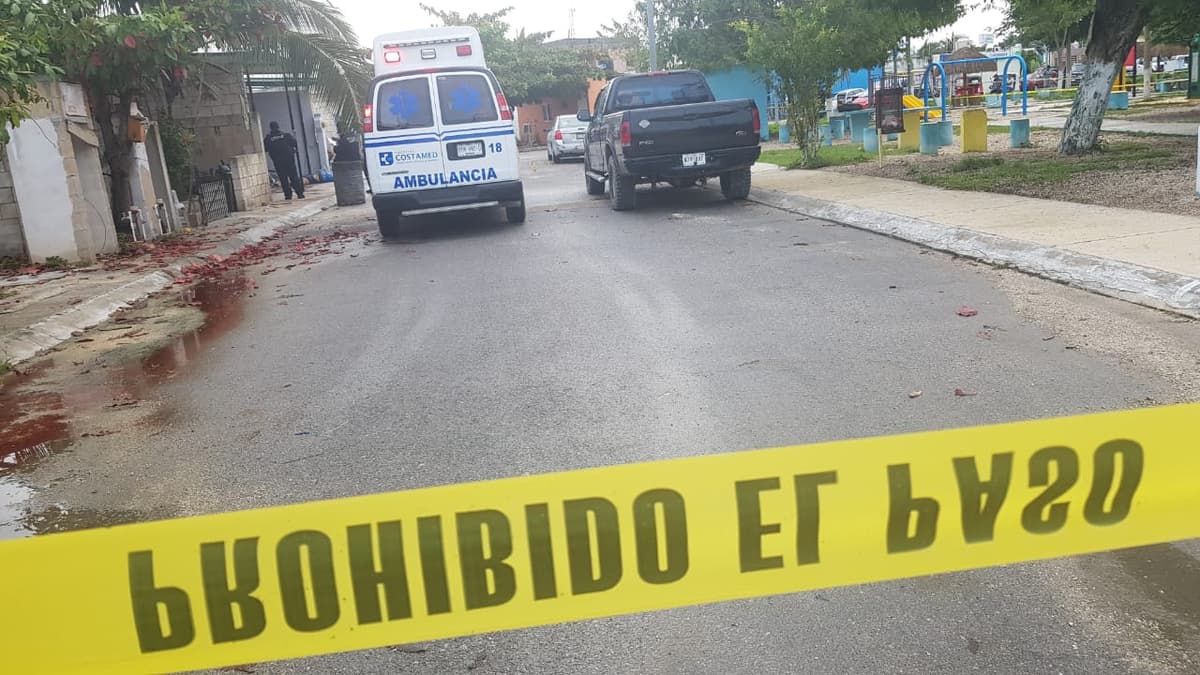 Ejecutan a narcomenudista en Puerto Aventuras