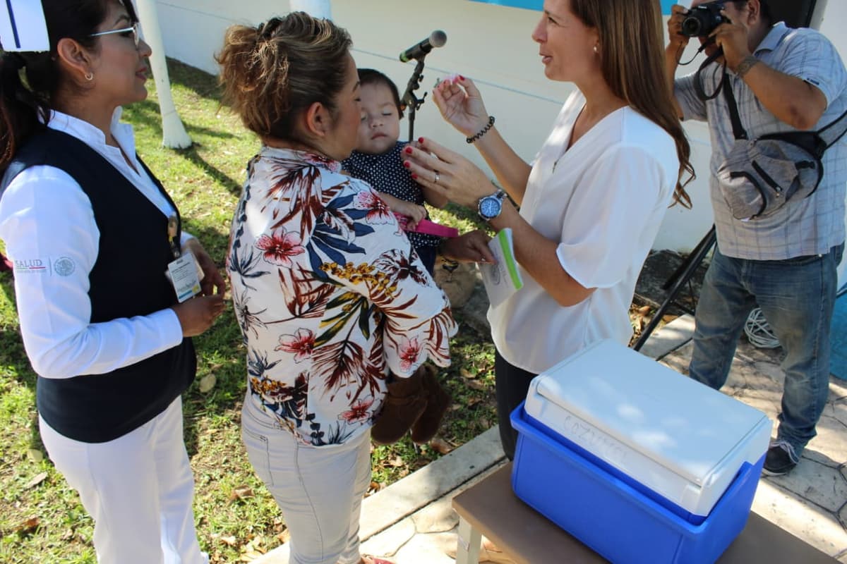 Esperan aplicar 8 mil dosis en la Semana de Vacunación en Cozumel