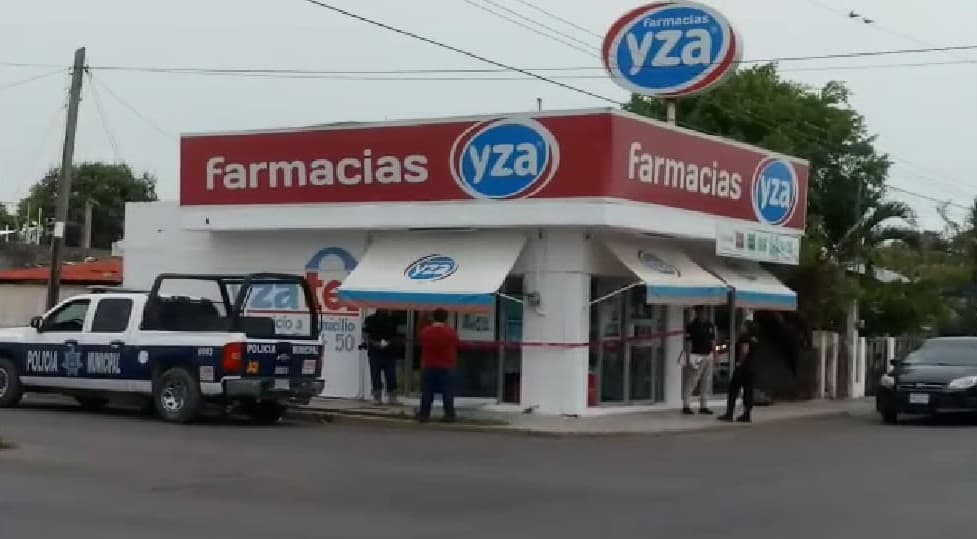 Asaltan farmacia en Chetumal