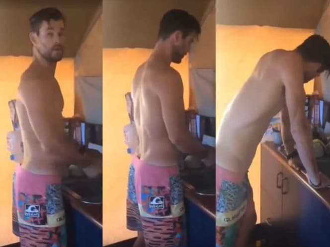 Graban a Thor venciendo a los trastes sucios