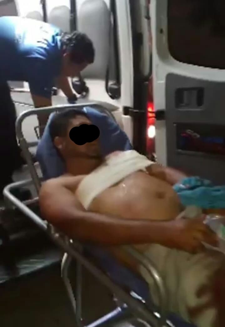 Balean a pseudotaxista en Solidaridad