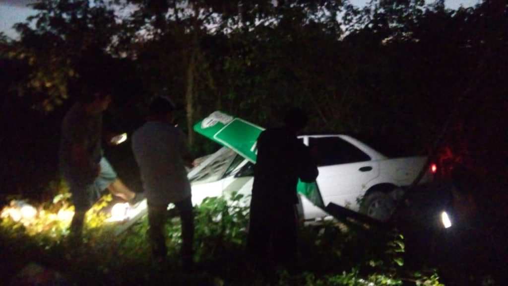 Dos playenses mueren tras volcadura en Yucatán