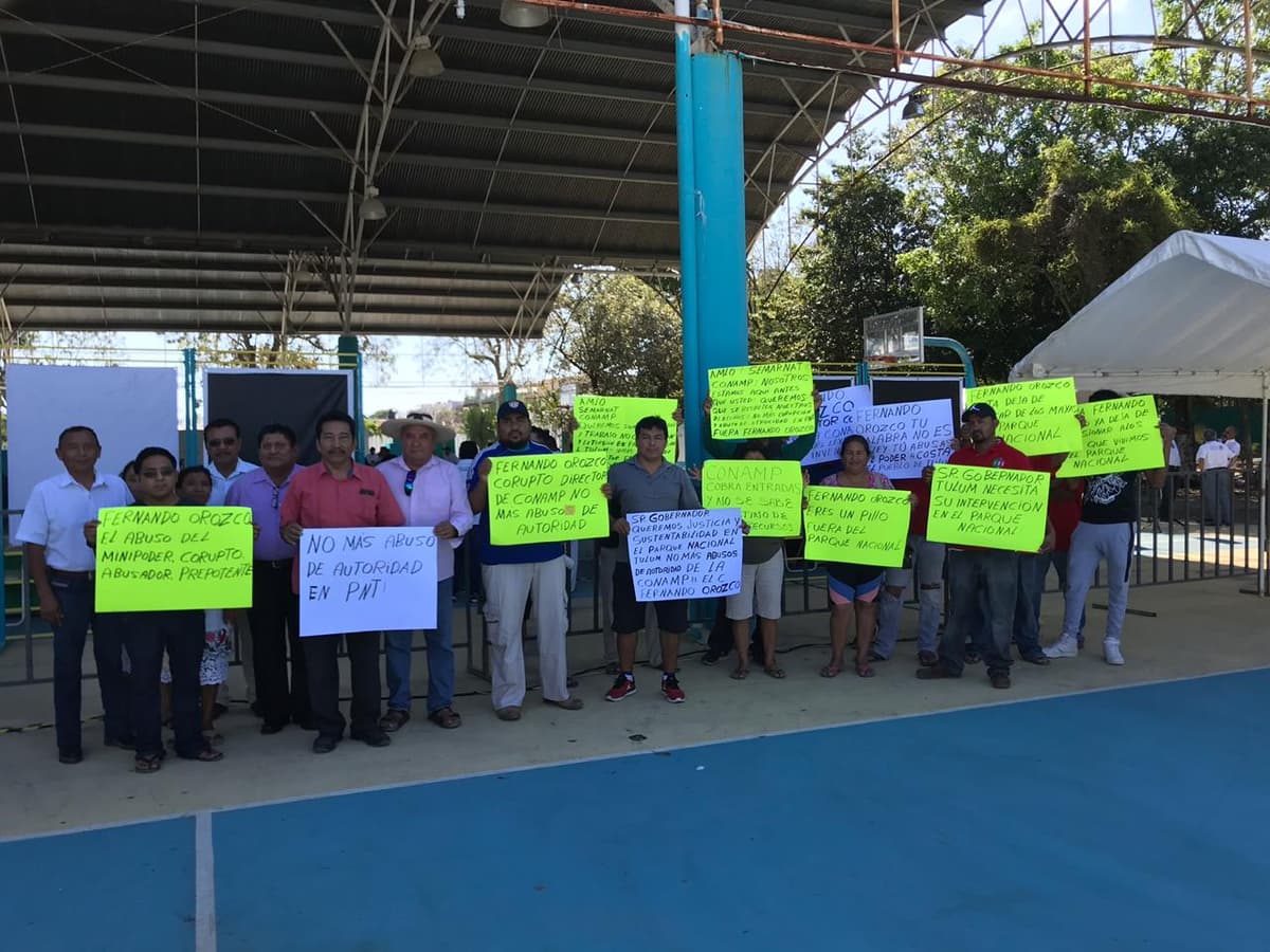 Denuncian corrupción de director de la Conanp; acceso lo controla con "mochadas"