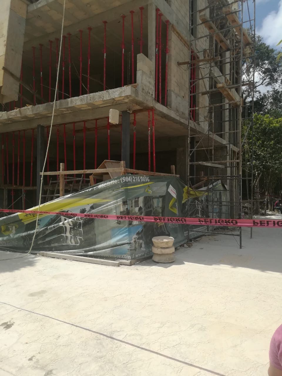 Suspenden obra de Aldea Zamá por no cumplir medidas de seguridad