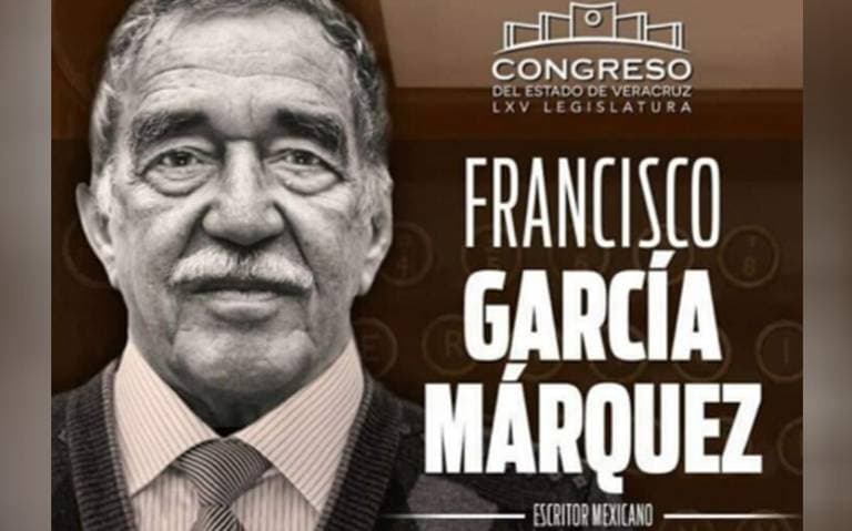En Veracruz "rebautizan" a Gabriel García Márquez como "Francisco"