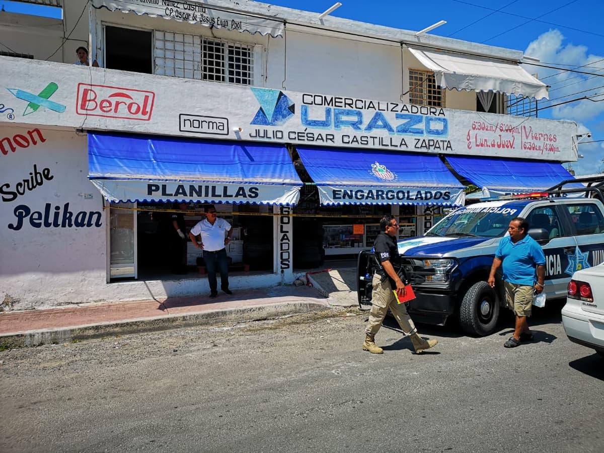 Asalto armado a tienda en Chetumal