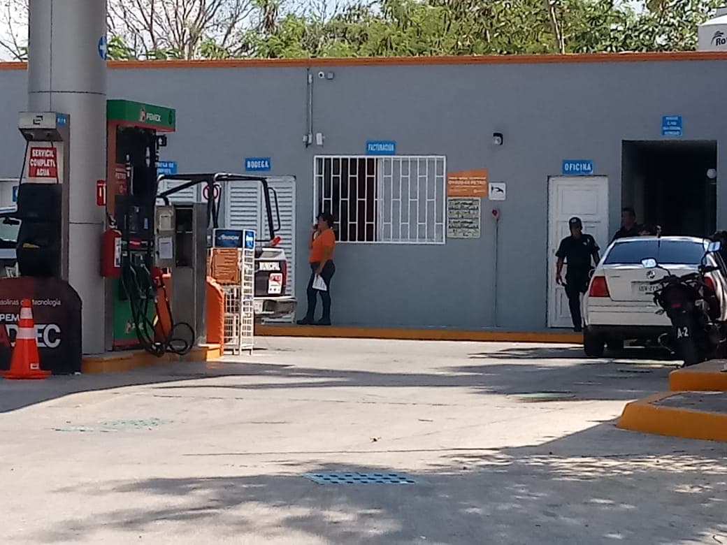 Asaltan gasolinera en Chetumal